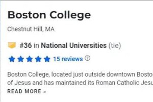 美国留学院校推荐：波士顿学院！人脉广，路子野